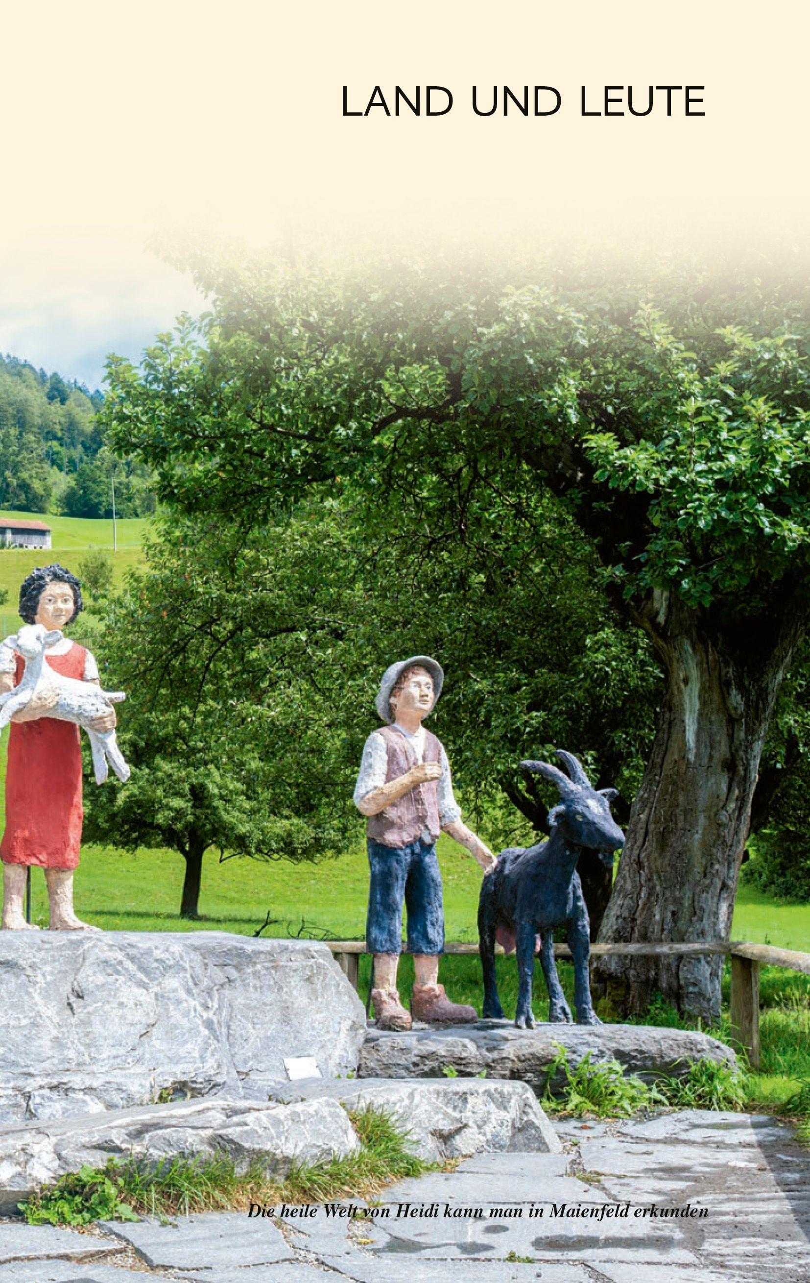 Beispielinhalt (Bild) TRESCHER Reiseführer Graubünden