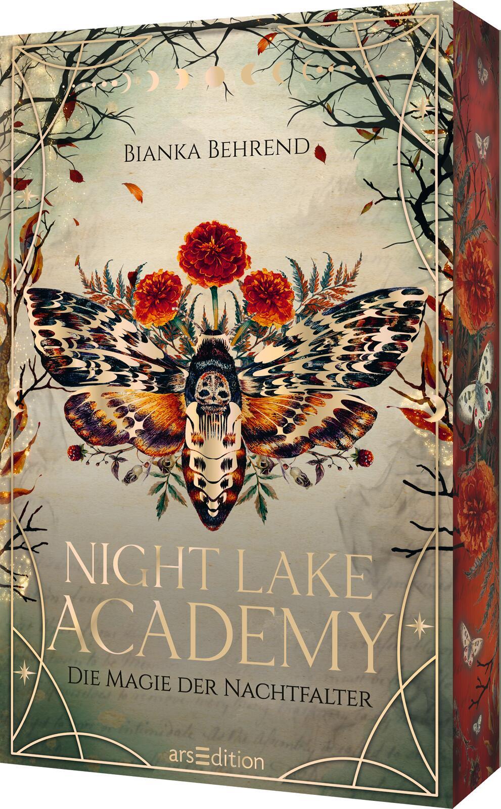 Vorderes Coverbild Night Lake Academy - Die Magie der Nachtfalter (Night Lake Academy 1)