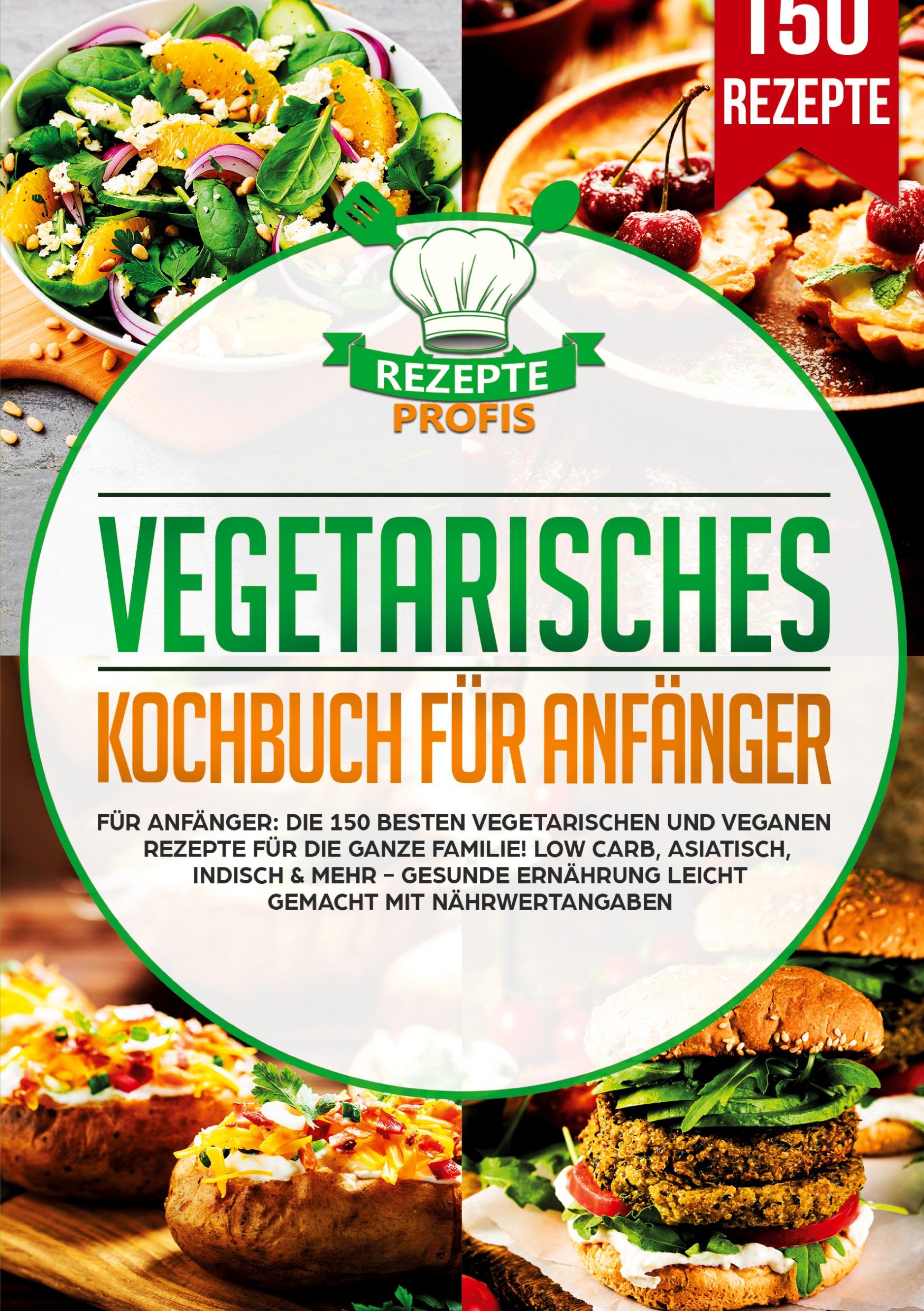 Vorderes Coverbild Vegetarisches Kochbuch für Anfänger
