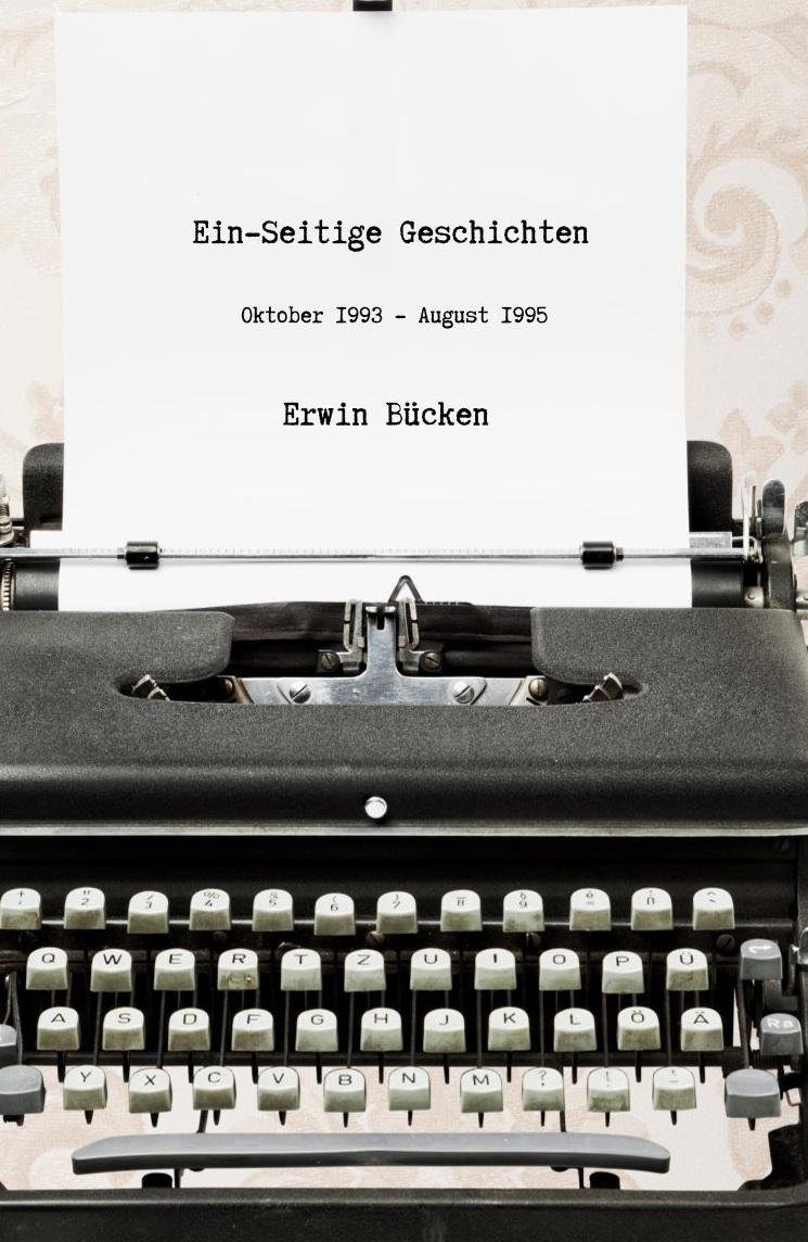 Vorderes Coverbild Ein-Seitige Geschichten