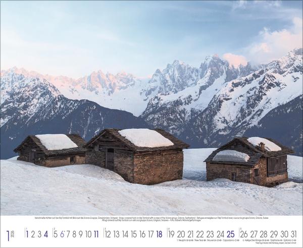 Beispielinhalt (Bild) Hüttenzauber der Alpen 2026