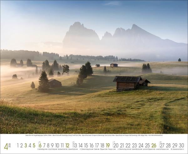 Beispielinhalt (Bild) Hüttenzauber der Alpen 2026