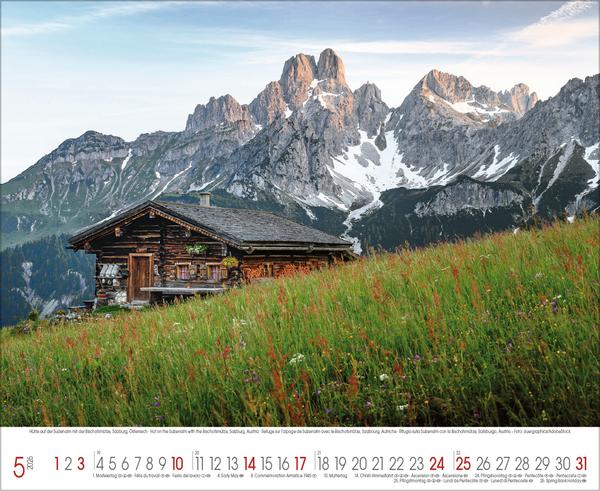 Beispielinhalt (Bild) Hüttenzauber der Alpen 2026