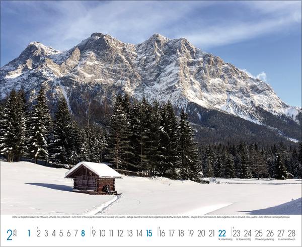 Beispielinhalt (Bild) Hüttenzauber der Alpen 2026