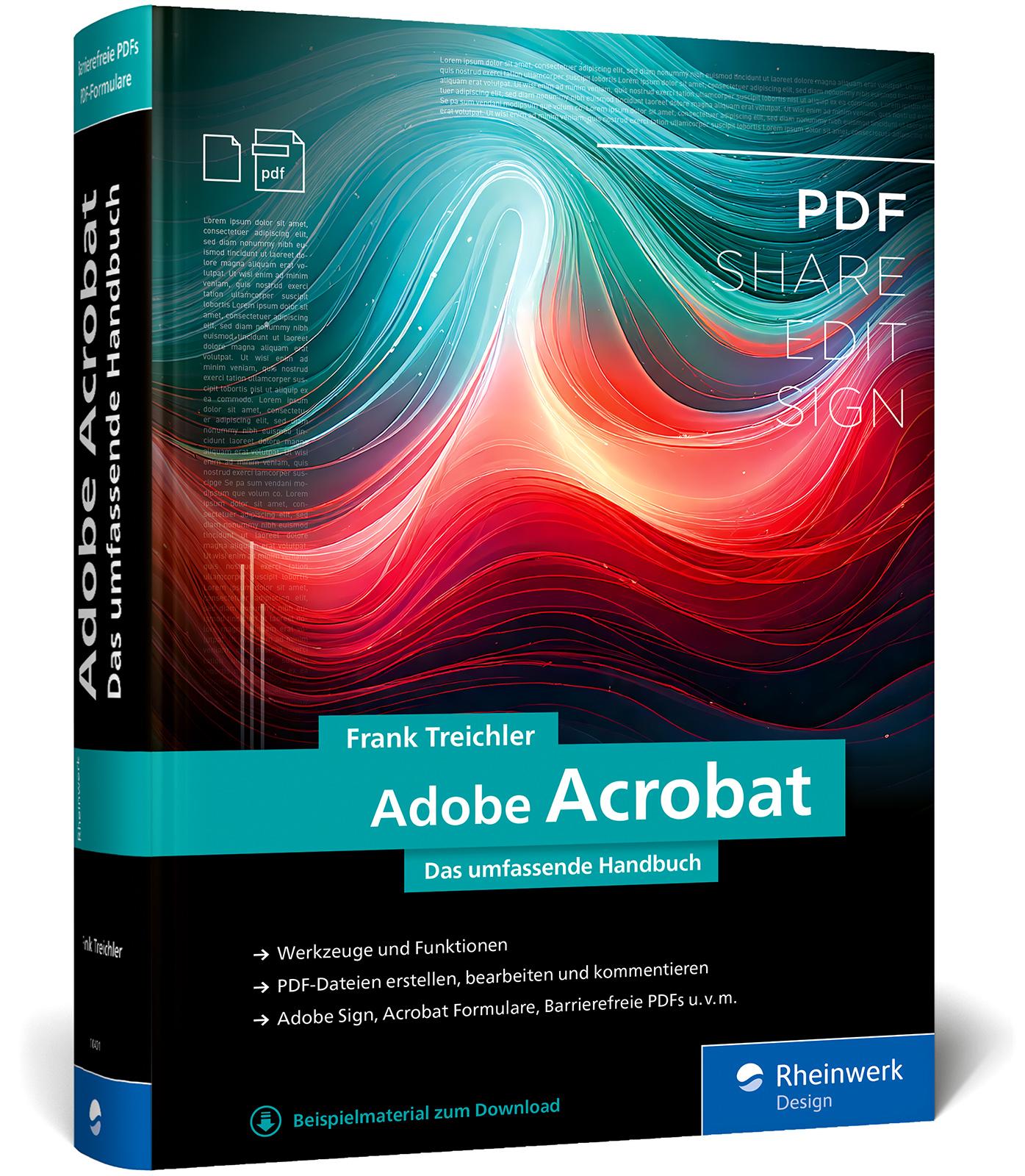 Vorderes Coverbild Adobe Acrobat