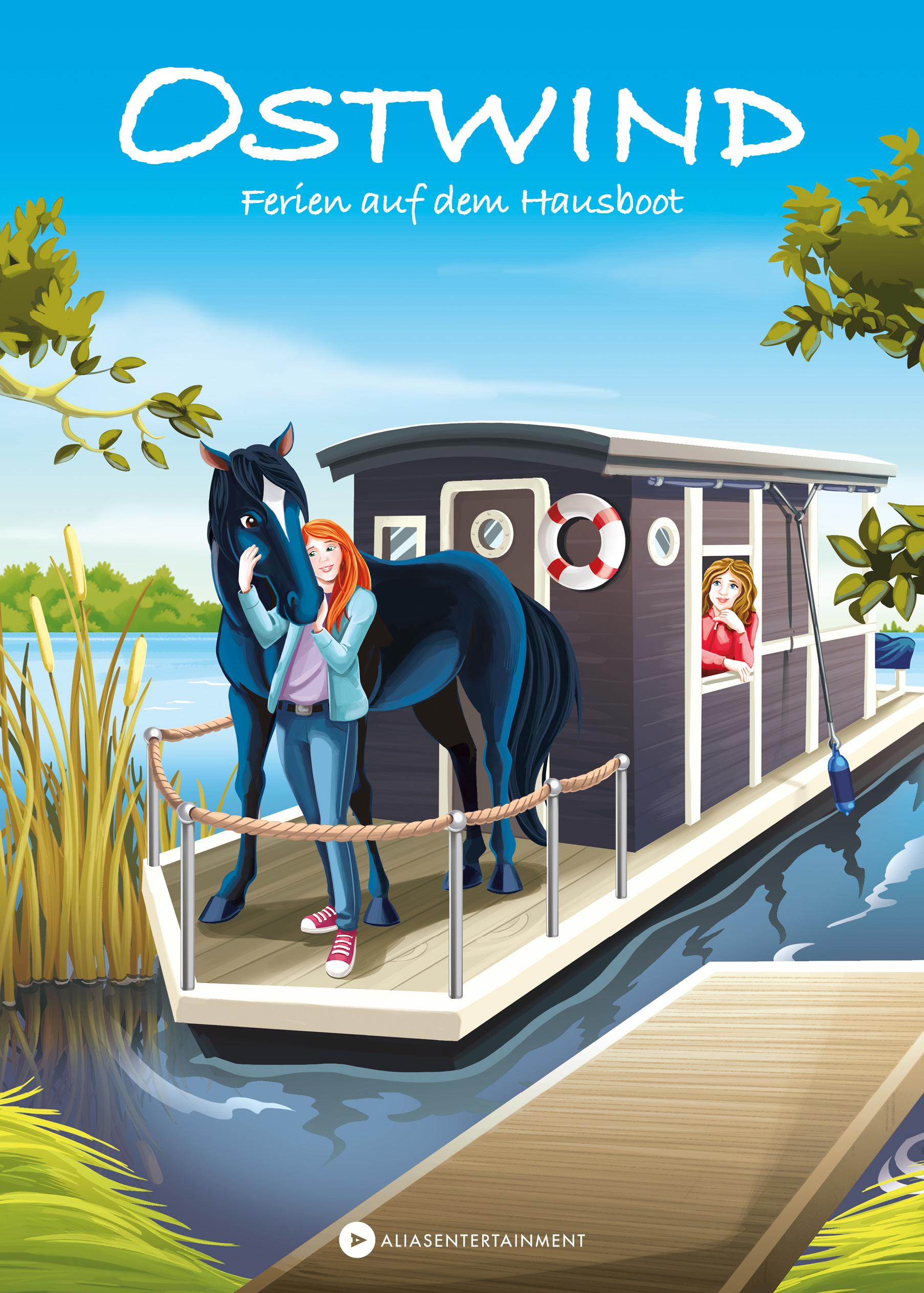 Vorderes Coverbild Ostwind - Ferien auf dem Hausboot