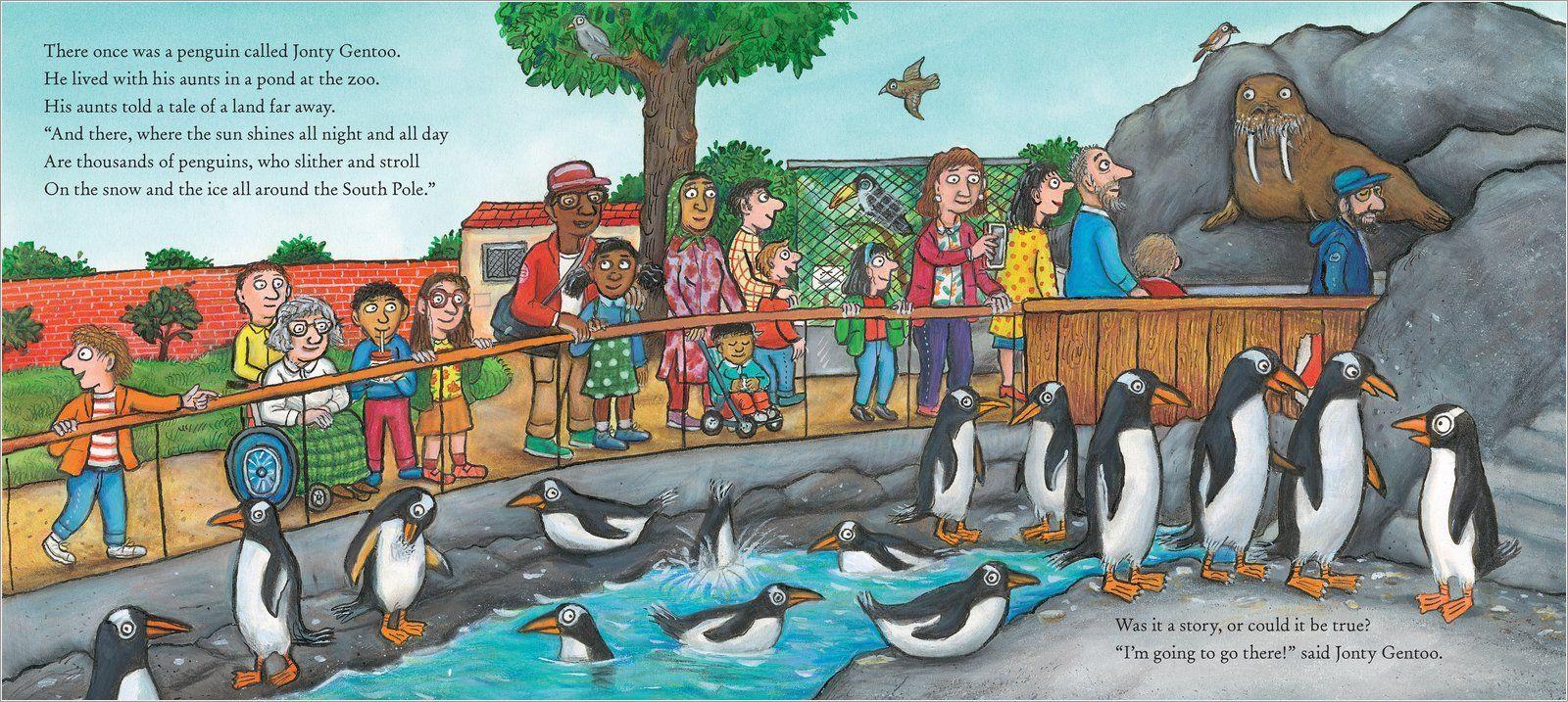 Beispielinhalt (Bild) Jonty Gentoo - The Adventures of a Penguin