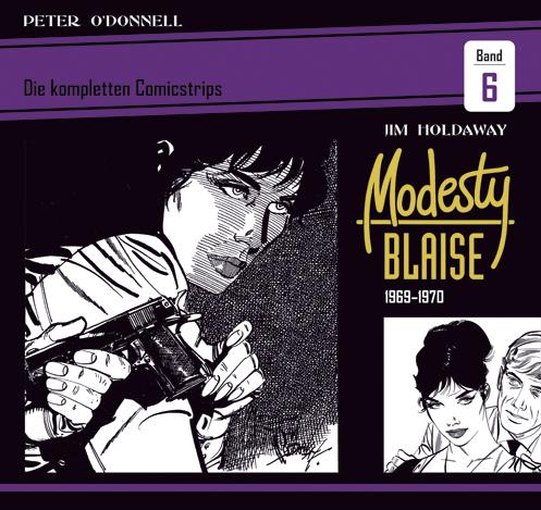 Vorderes Coverbild Modesty Blaise: Die kompletten Comicstrips / Band 6 1969 - 1970