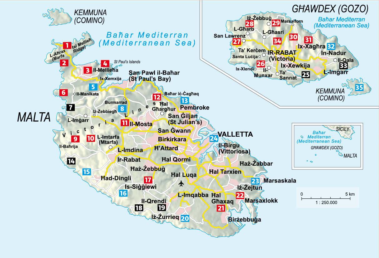 Beispielinhalt (Bild) Malta - Gozo