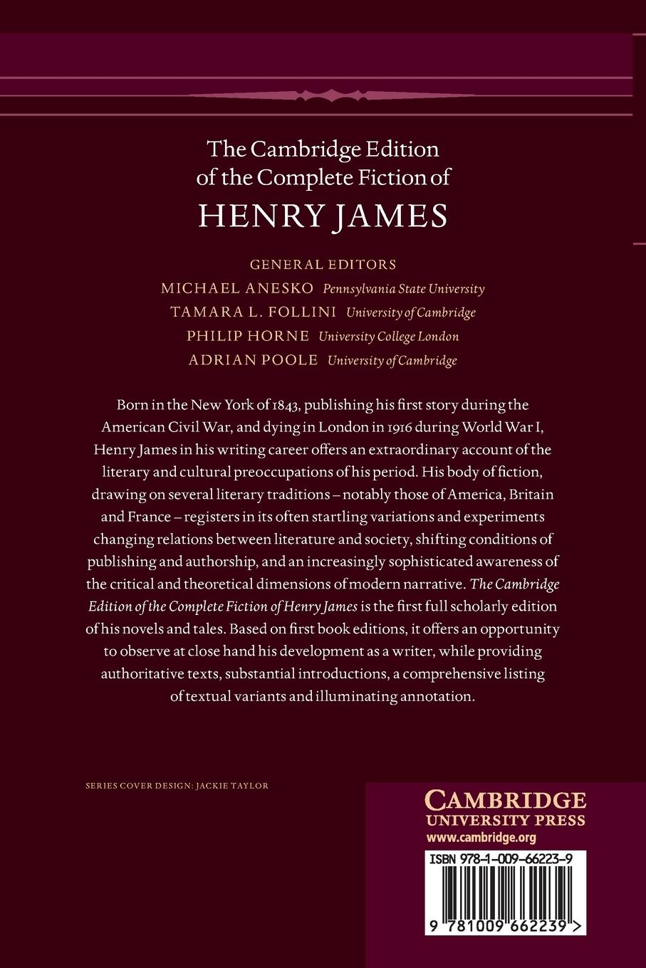 Rückseitencover The Princess Casamassima