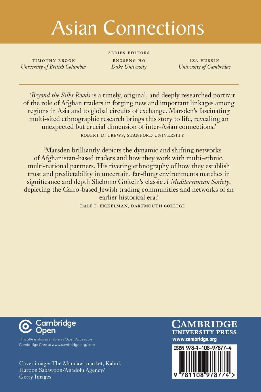 Rückseitencover Beyond the Silk Roads