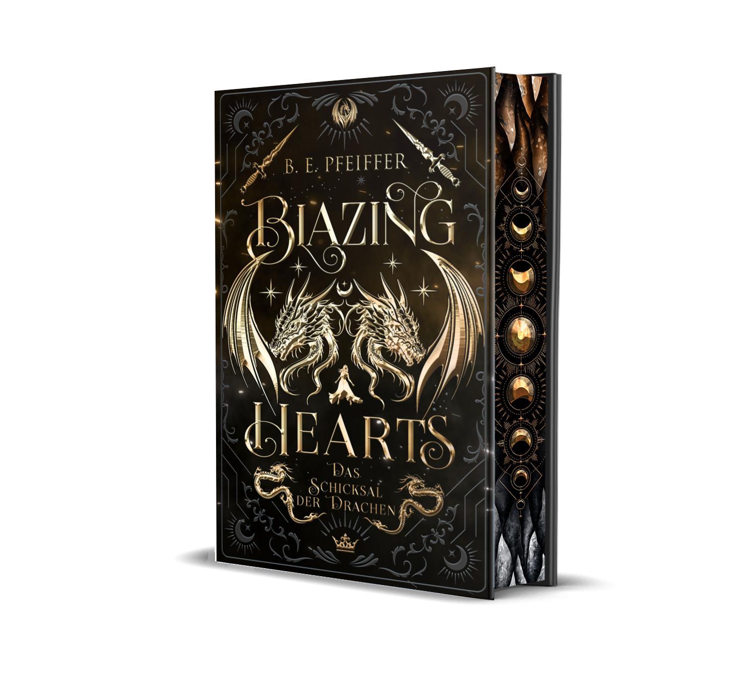 Vorderes Coverbild Blazing Hearts - Das Schicksal der Drachen