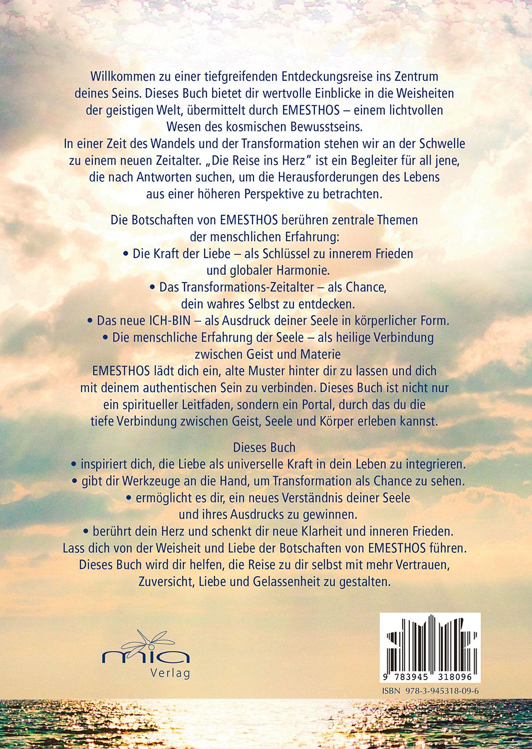 Rückseitencover Die Reise ins Herz, Band 3