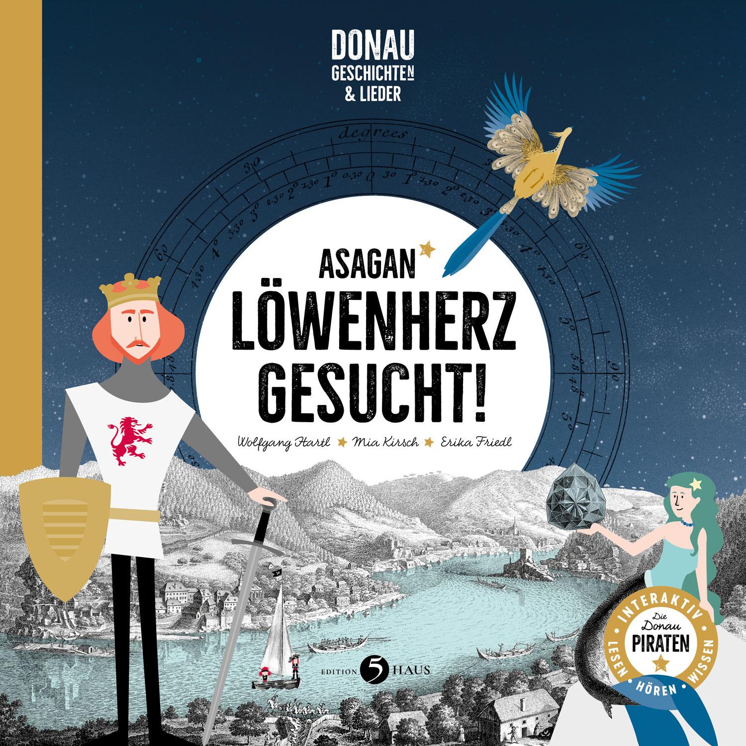 Vorderes Coverbild ASAGAN - Löwenherz gesucht