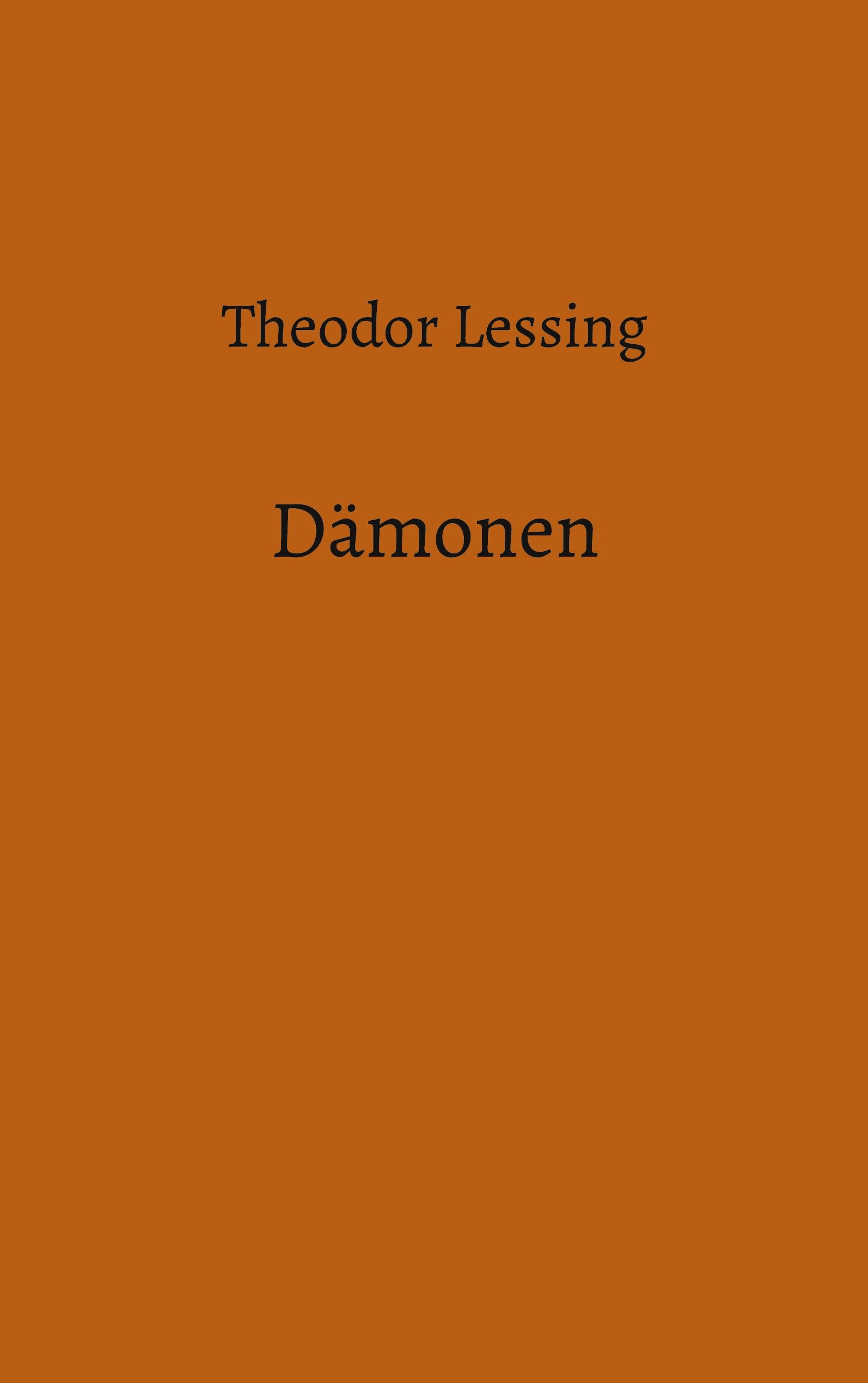 Vorderes Coverbild Dämonen