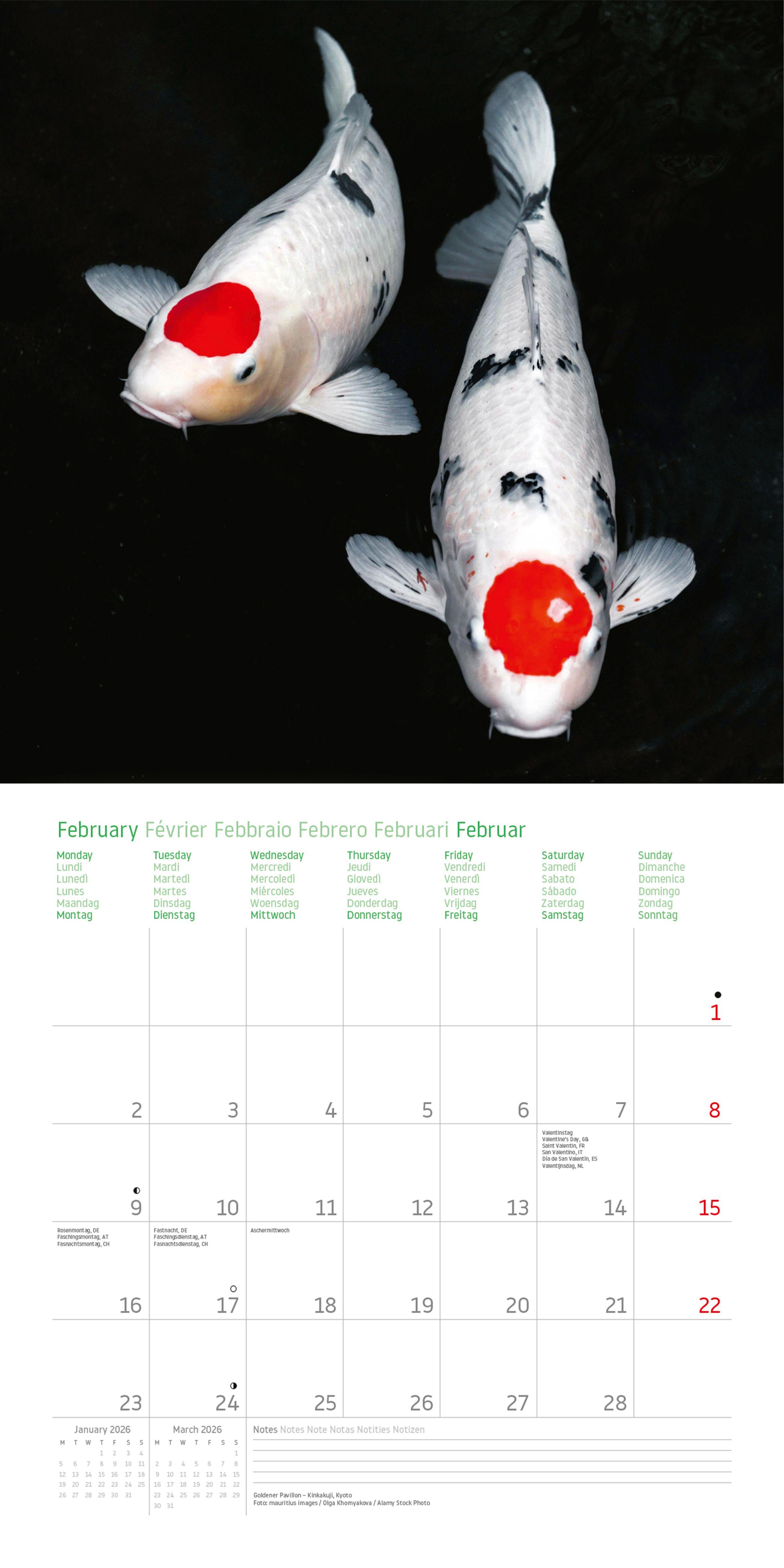 Beispielinhalt (Bild) Japan - Broschürenkalender im Format 30 x 30