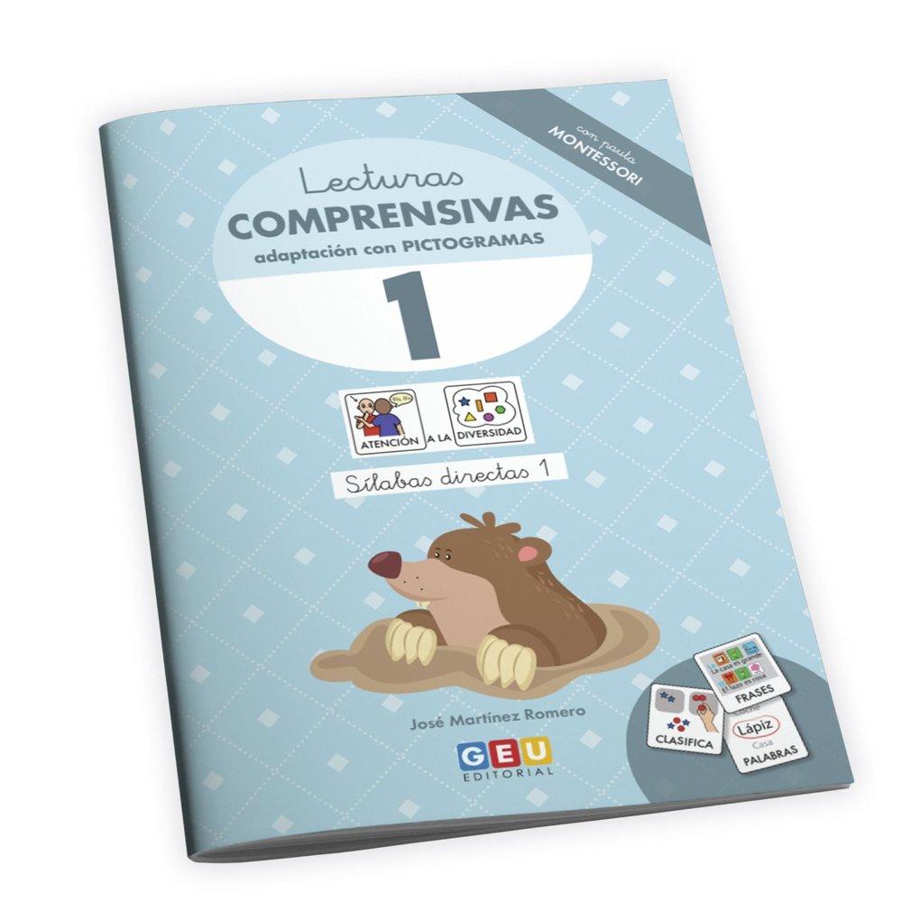 Vorderes Coverbild Lecturas Comprensivas 1 con Pictogramas Pauta Montessori