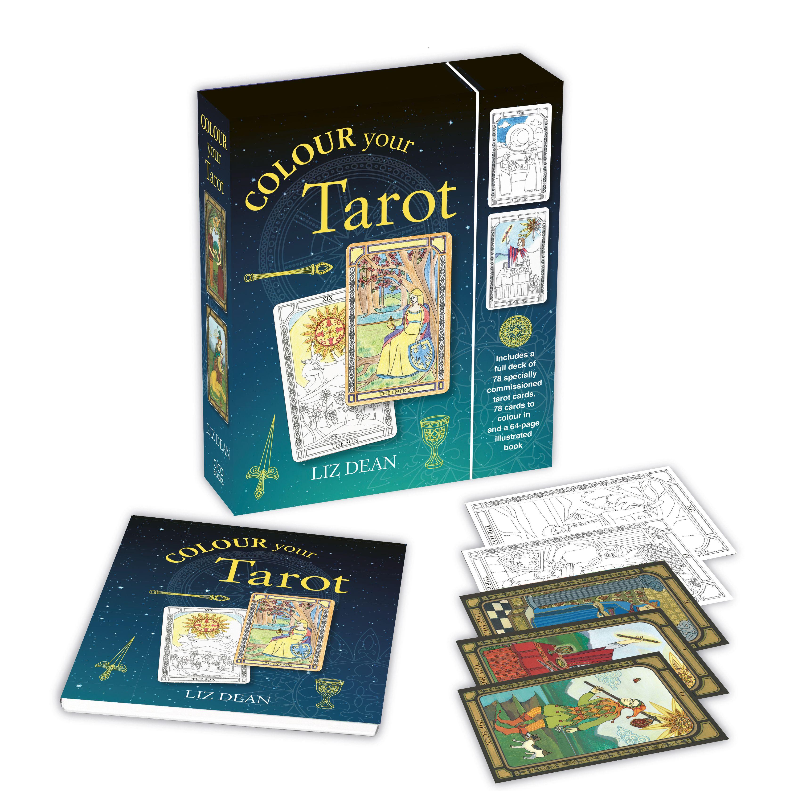 Vorderes Coverbild Colour Your Tarot