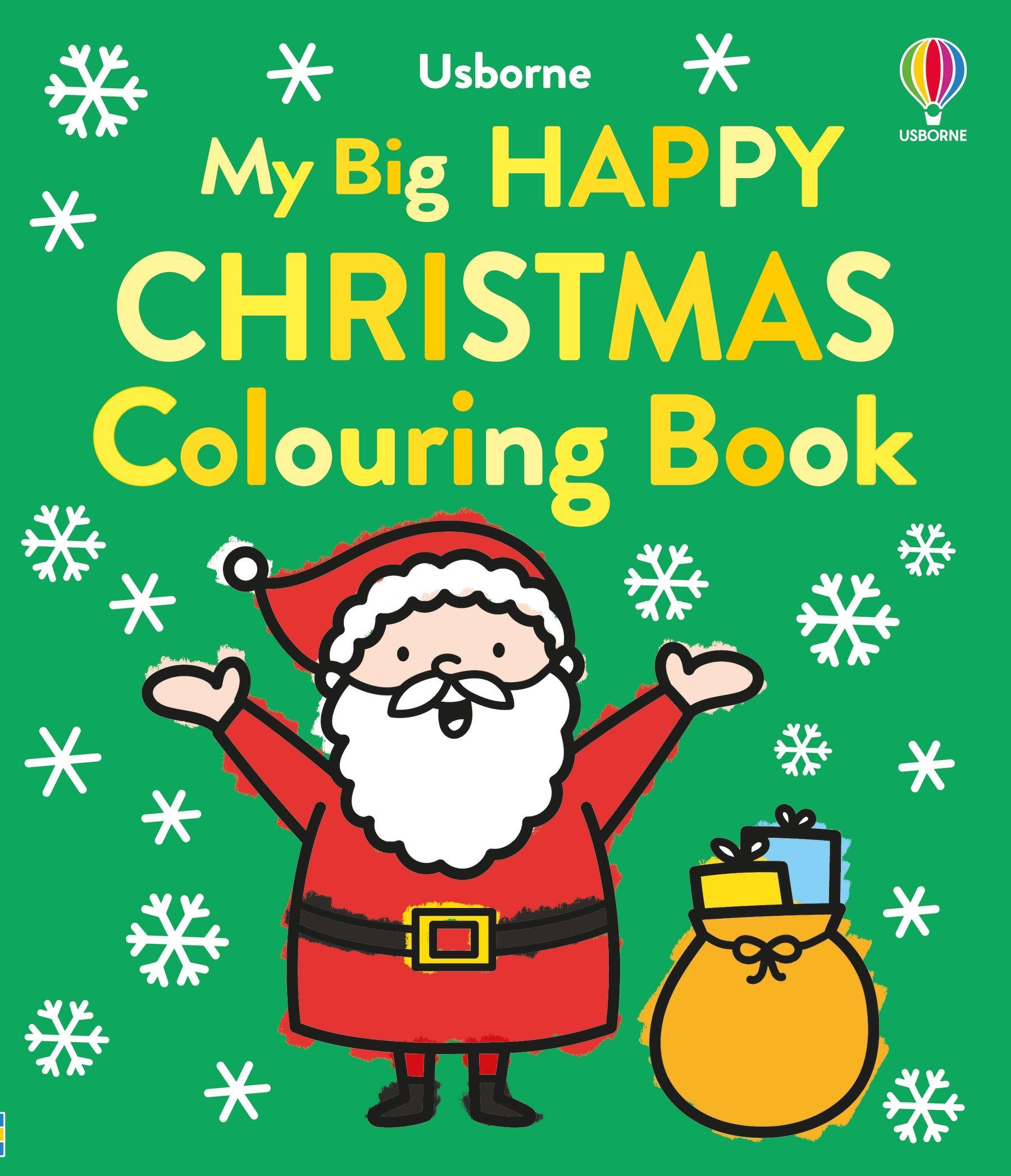 Vorderes Coverbild My Big Happy Christmas Colouring Book