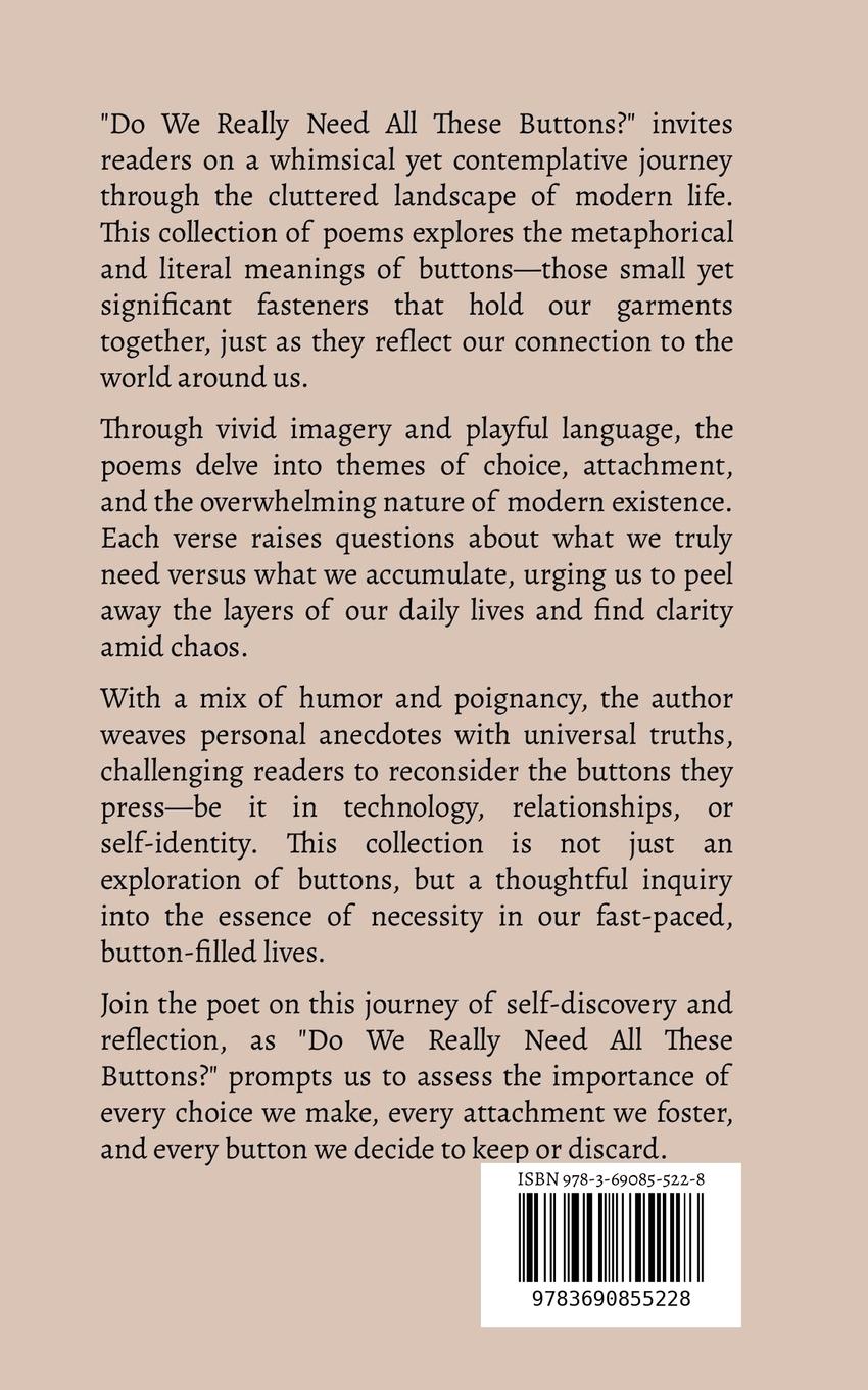 Rückseitencover Do We Really Need All These Buttons?