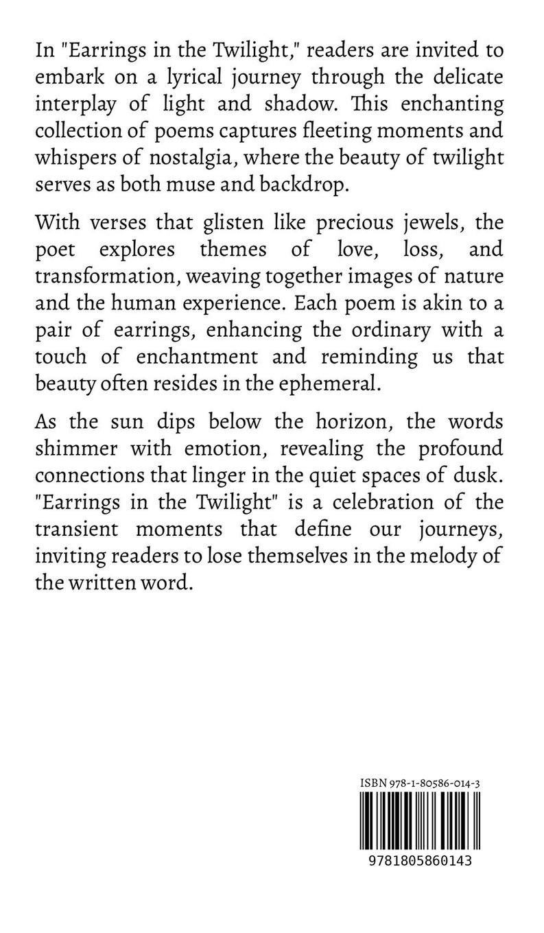 Rückseitencover Earrings in the Twilight