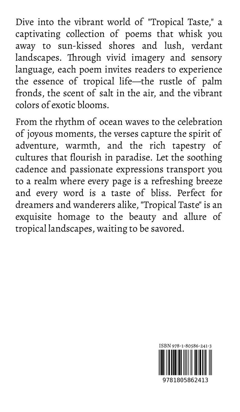 Rückseitencover Tropical Taste