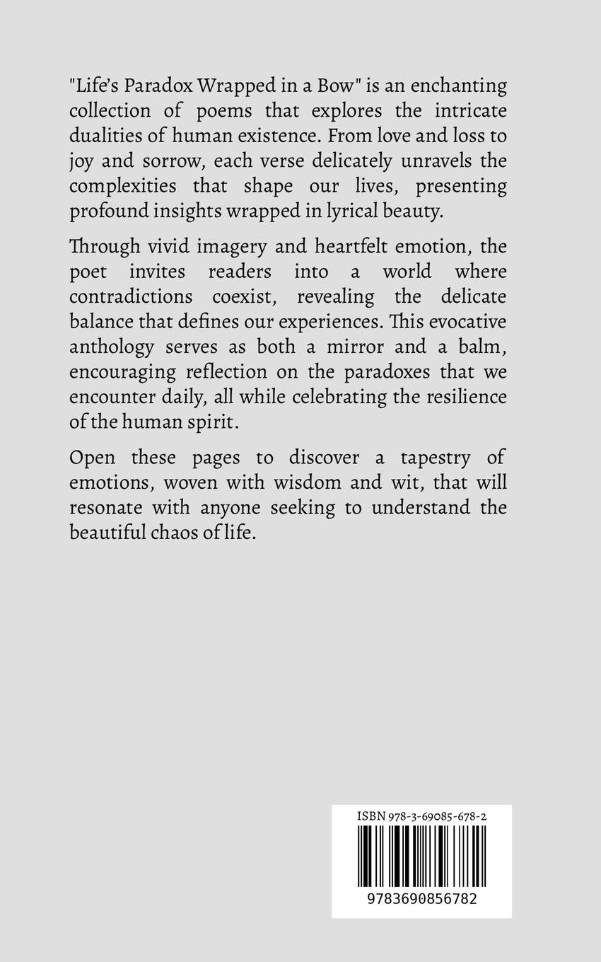 Rückseitencover Life's Paradox Wrapped in a Bow