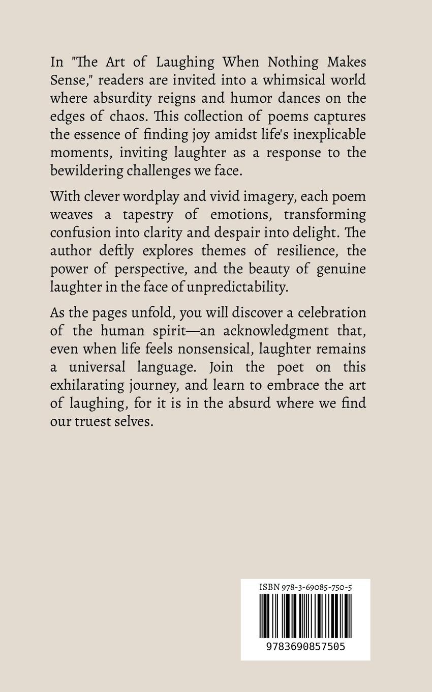 Rückseitencover The Art of Laughing When Nothing Makes Sense