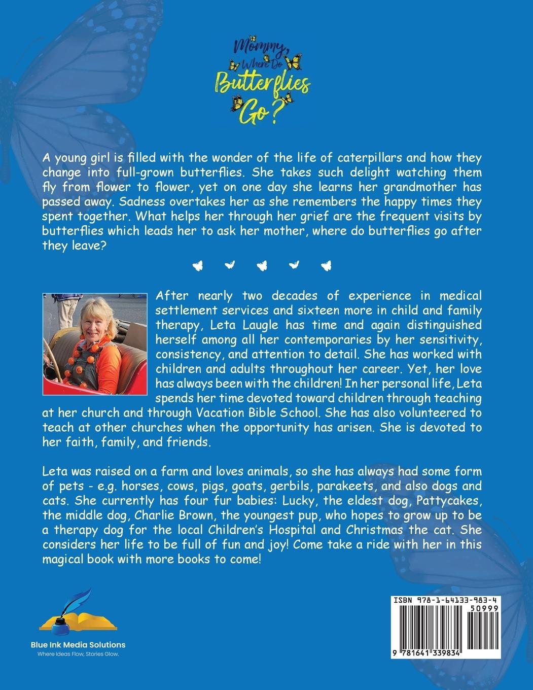 Rückseitencover Mommy, Where Do Butterflies Go?