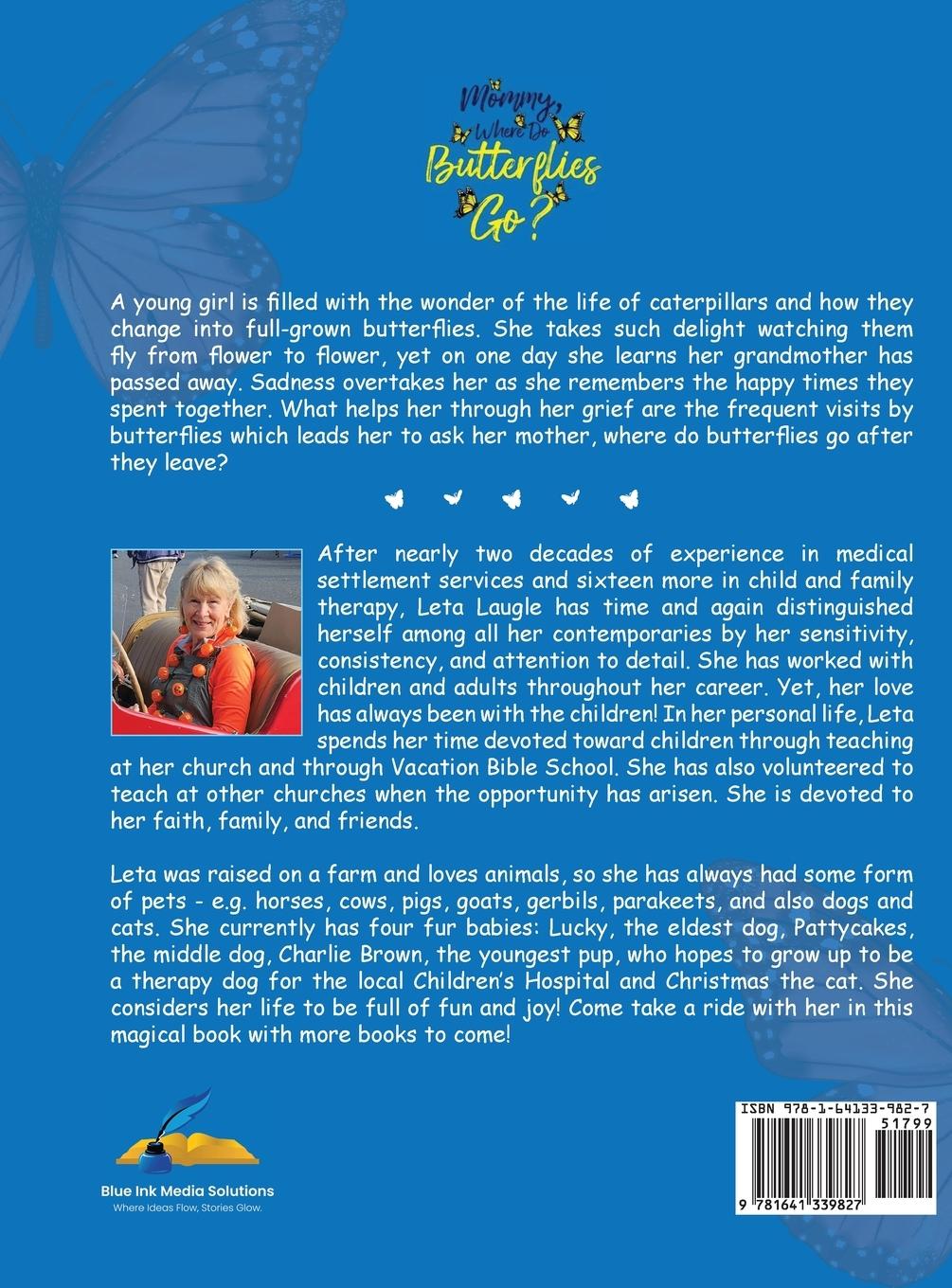 Rückseitencover Mommy, Where Do Butterflies Go?