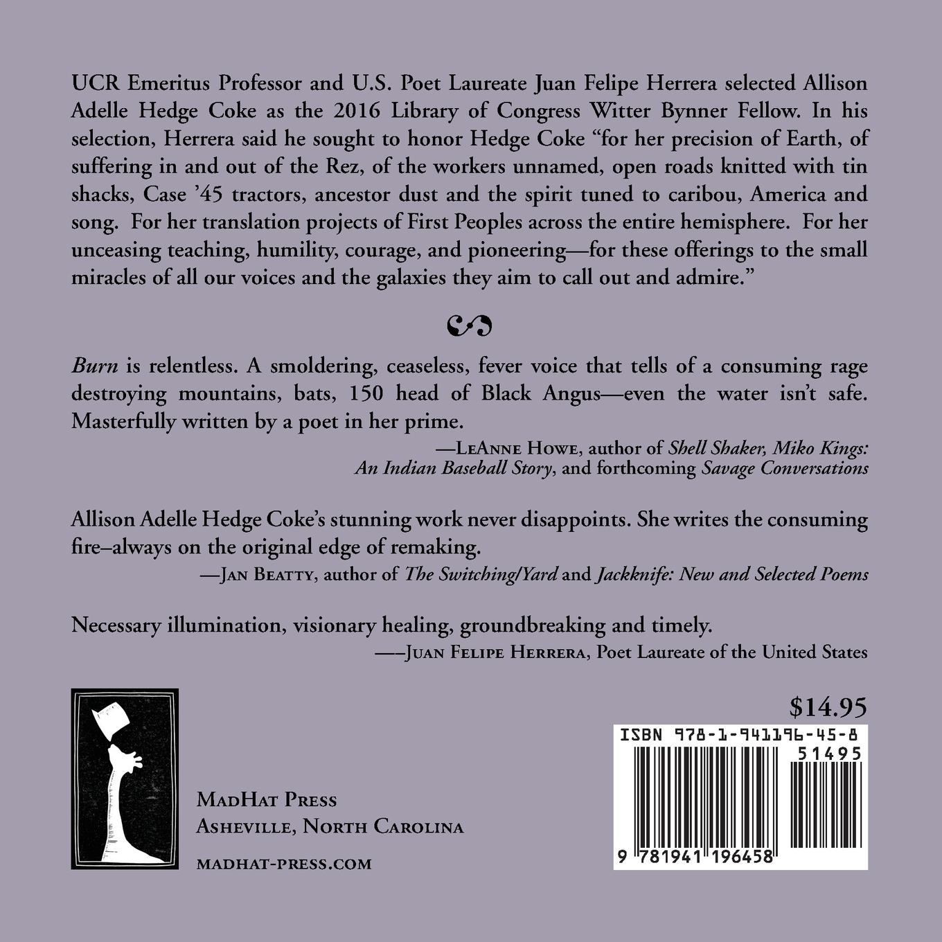 Rückseitencover Burn