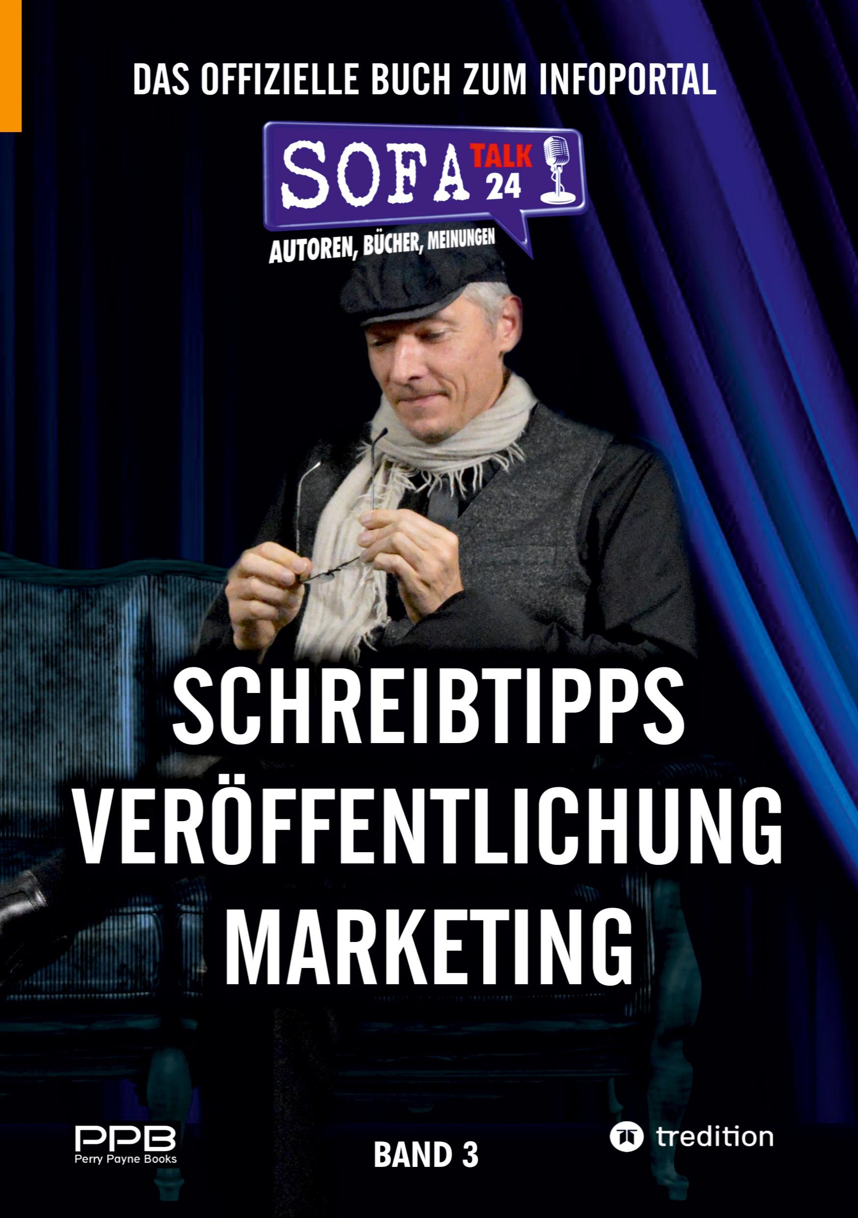 Vorderes Coverbild SofaTalk24 - Das offizielle Buch zum Infoportal