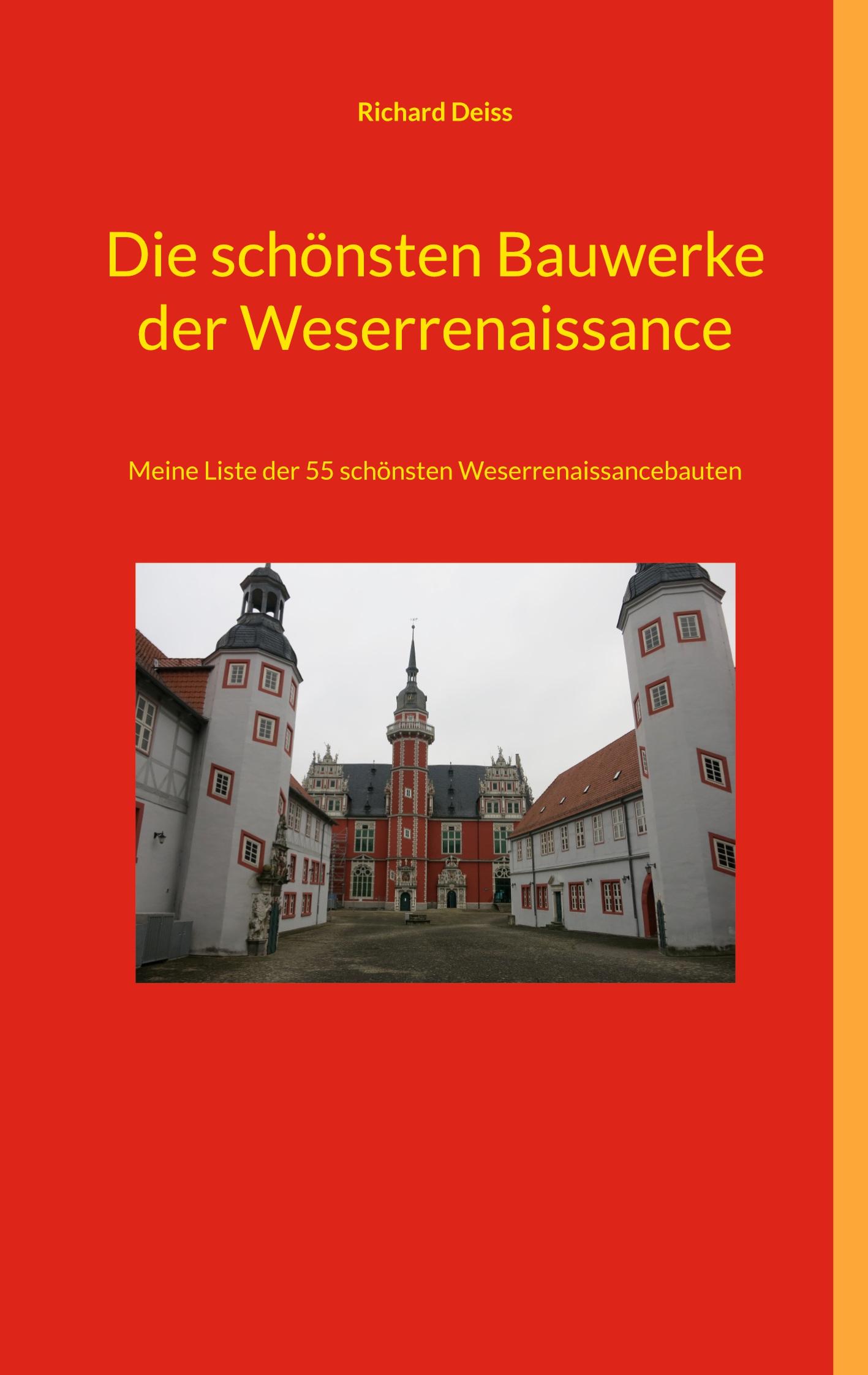 Vorderes Coverbild Die schönsten Bauwerke der Weserrenaissance