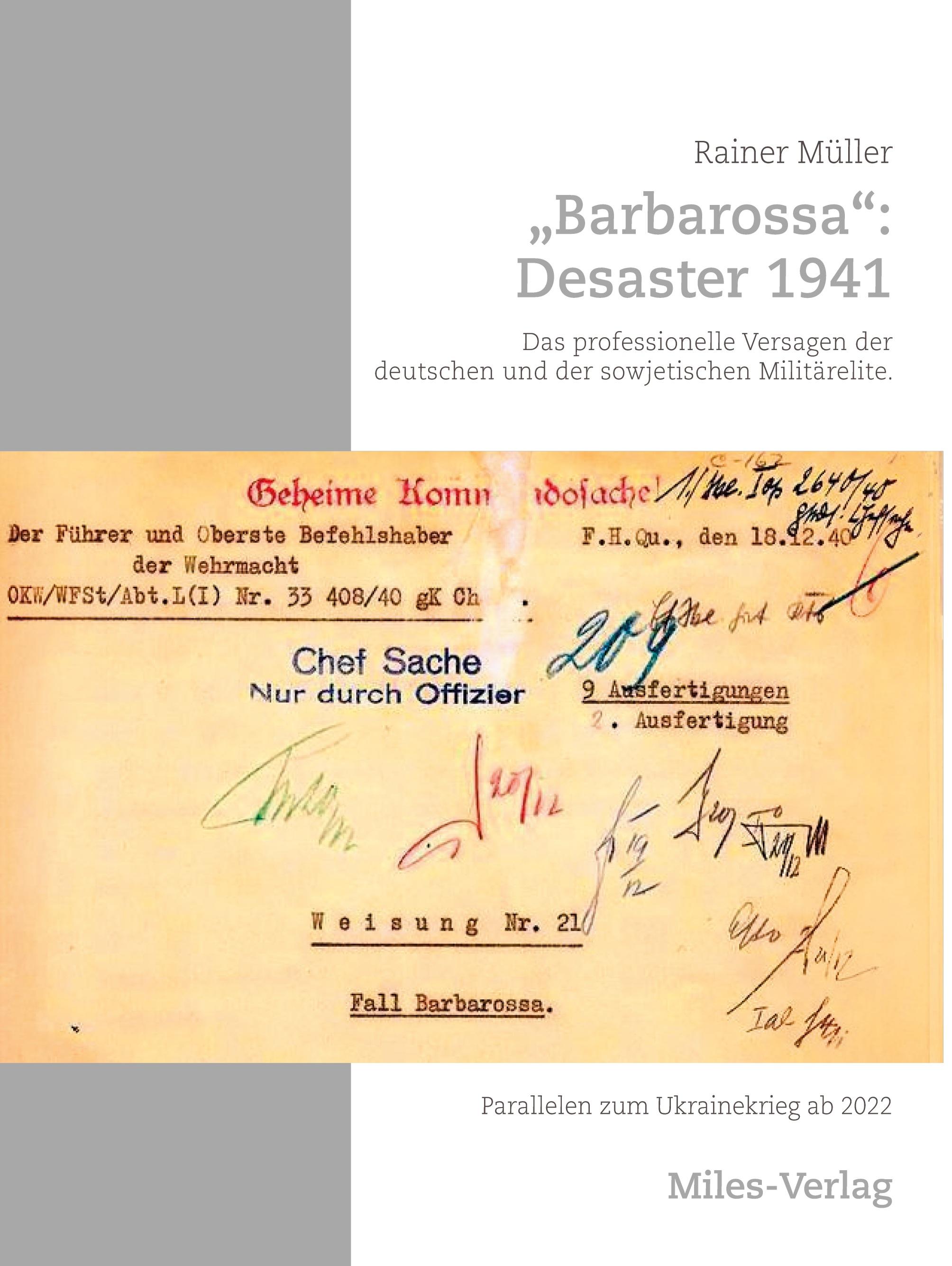 Vorderes Coverbild Barbarossa: Desaster 1941