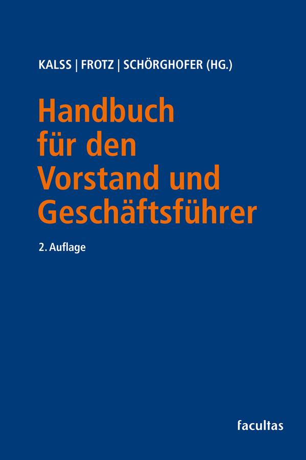 Vorderes Coverbild Handbuch für den Vorstand und Geschäftsführer