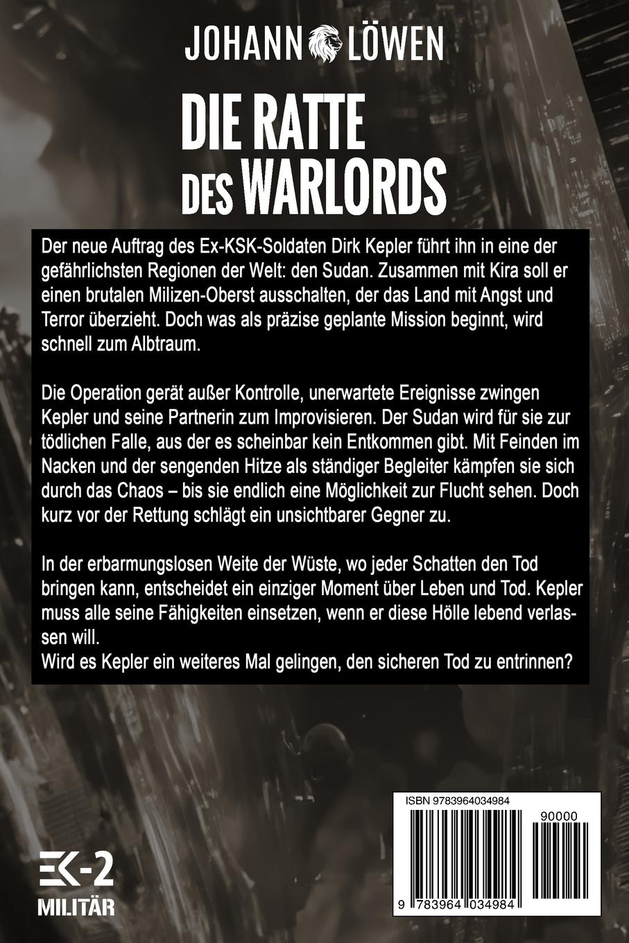 Rückseitencover Die Ratte des Warlords Band 6
