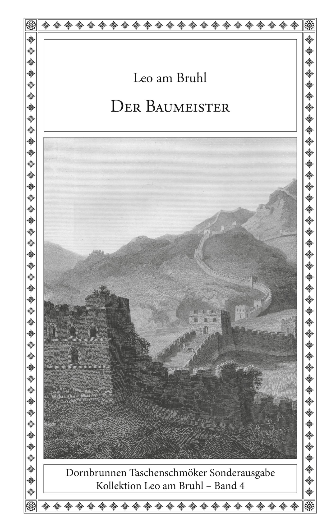 Vorderes Coverbild Der Baumeister