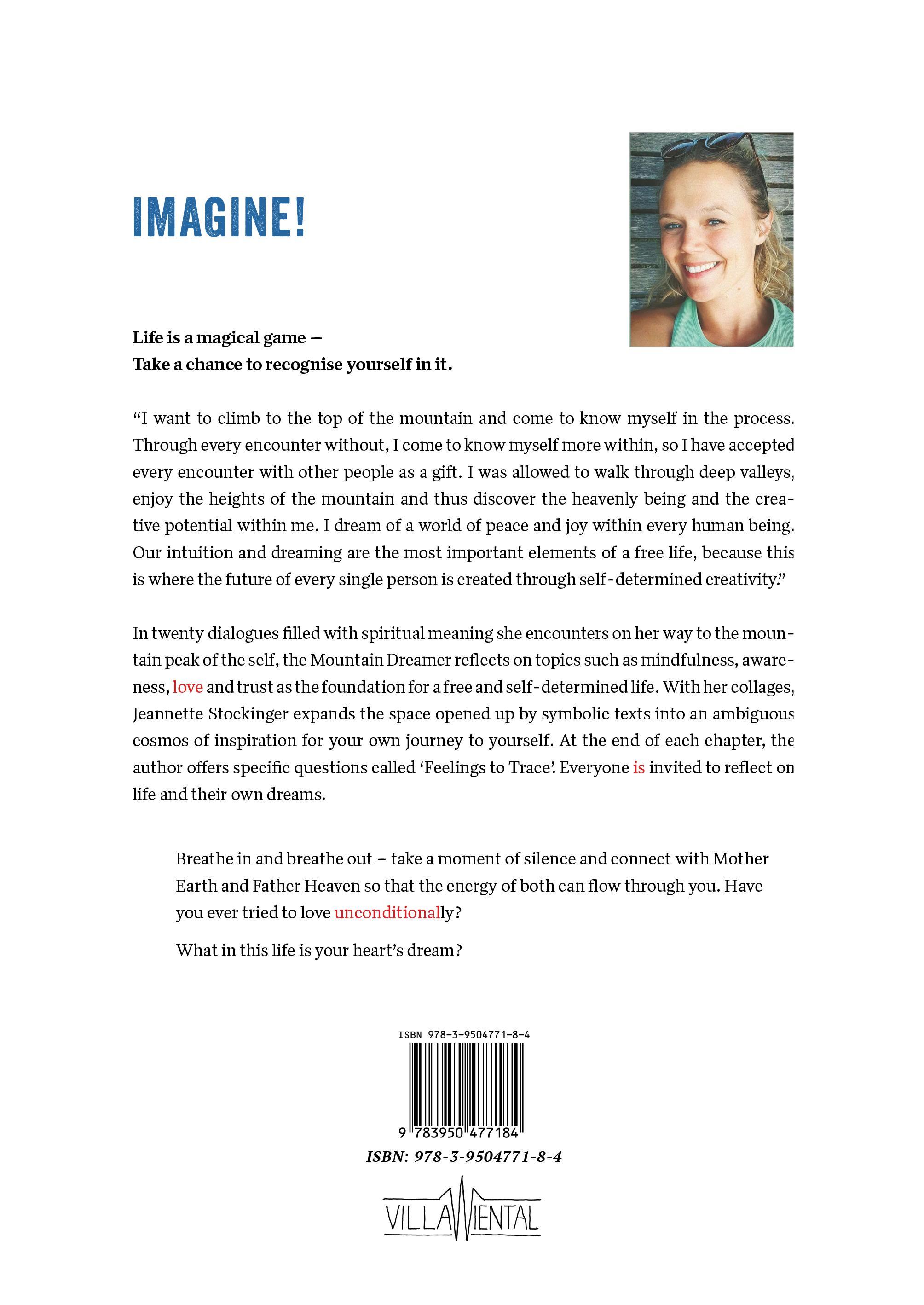 Rückseitencover The Mountain Dreamer - A Travel Companion to Yourself.