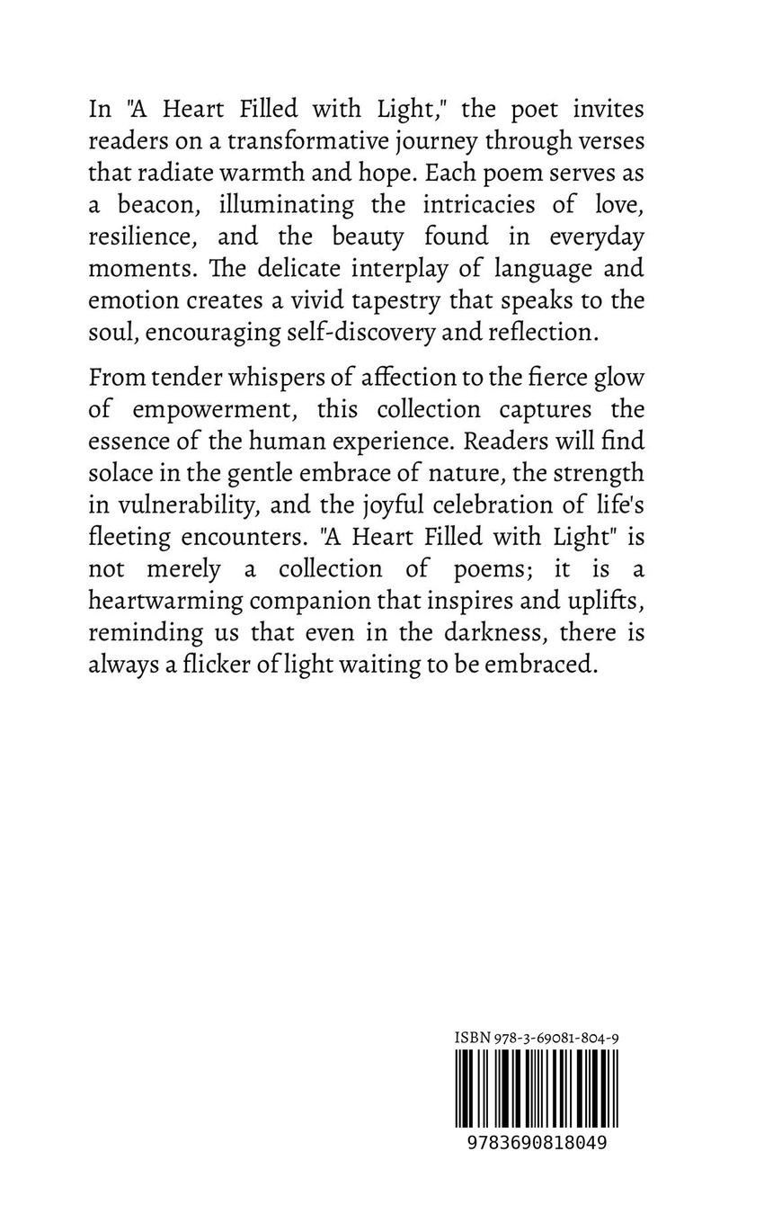 Rückseitencover A Heart Filled with Light