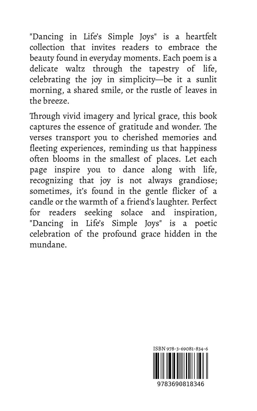 Rückseitencover Dancing in Life's Simple Joys