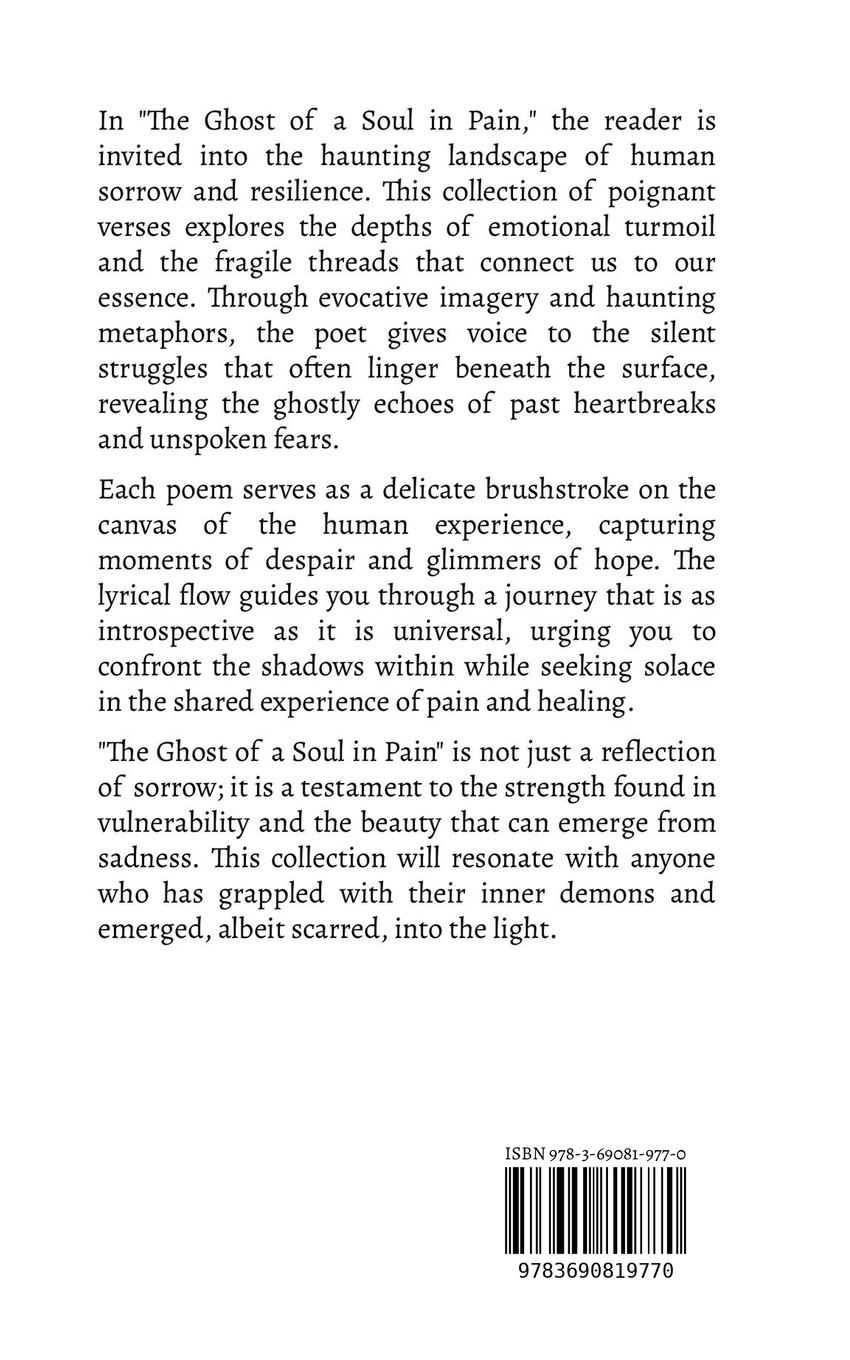 Rückseitencover The Ghost of a Soul in Pain