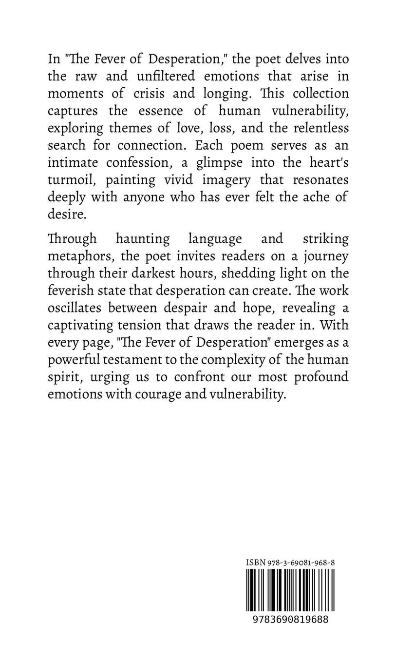 Rückseitencover The Fever of Desperation