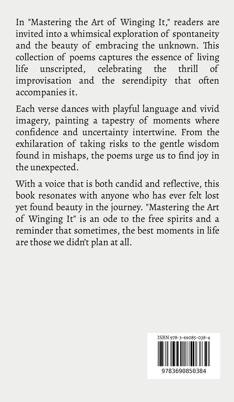 Rückseitencover Mastering the Art of Winging It