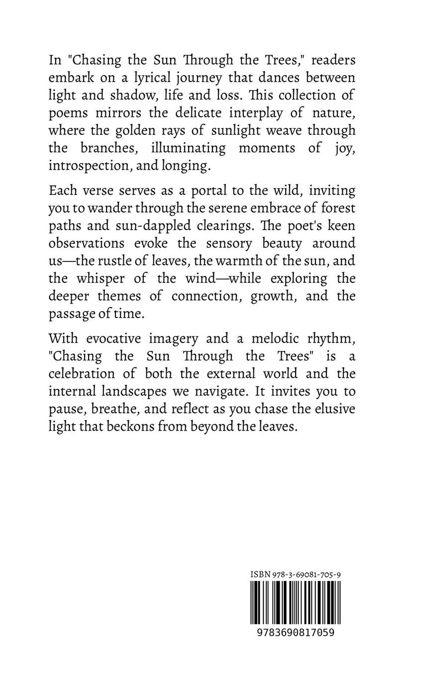 Rückseitencover Chasing the Sun Through the Trees