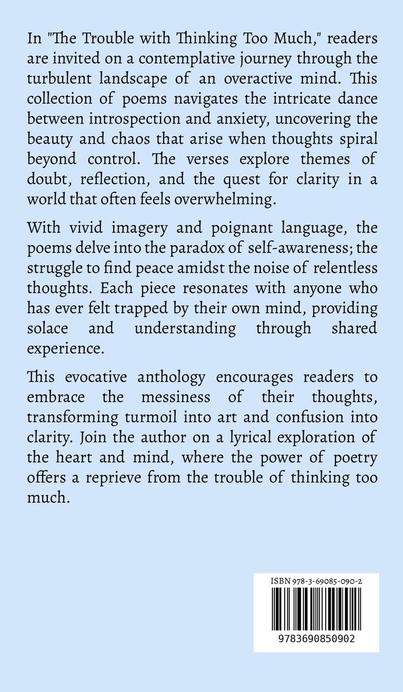 Rückseitencover The Trouble with Thinking Too Much