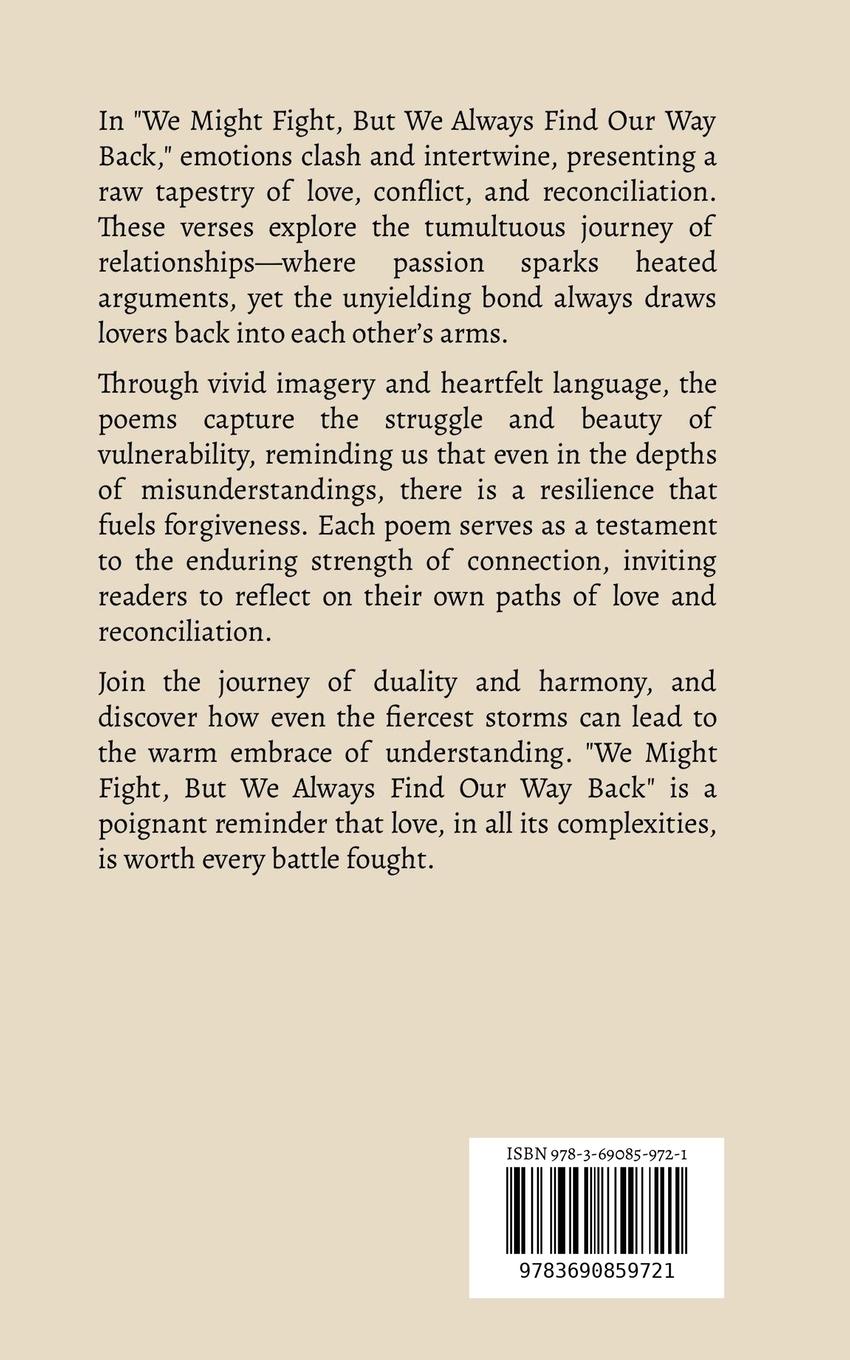 Rückseitencover We Might Fight, But We Always Find Our Way Back