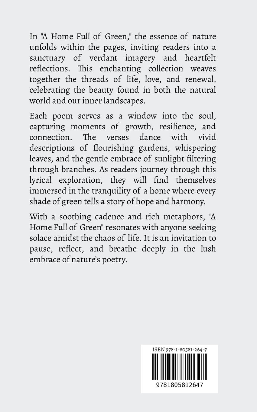 Rückseitencover A Home Full of Green