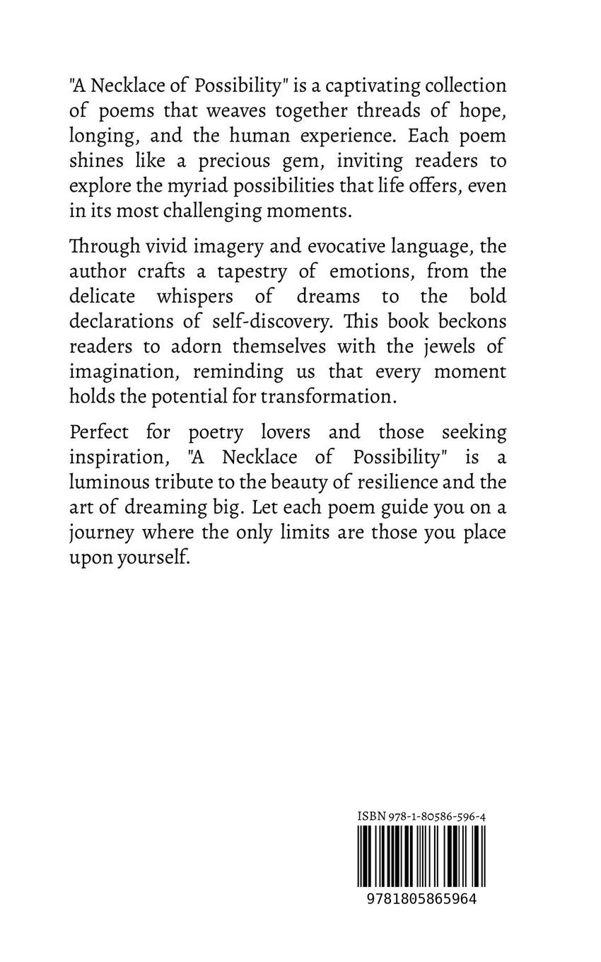 Rückseitencover A Necklace of Possibility