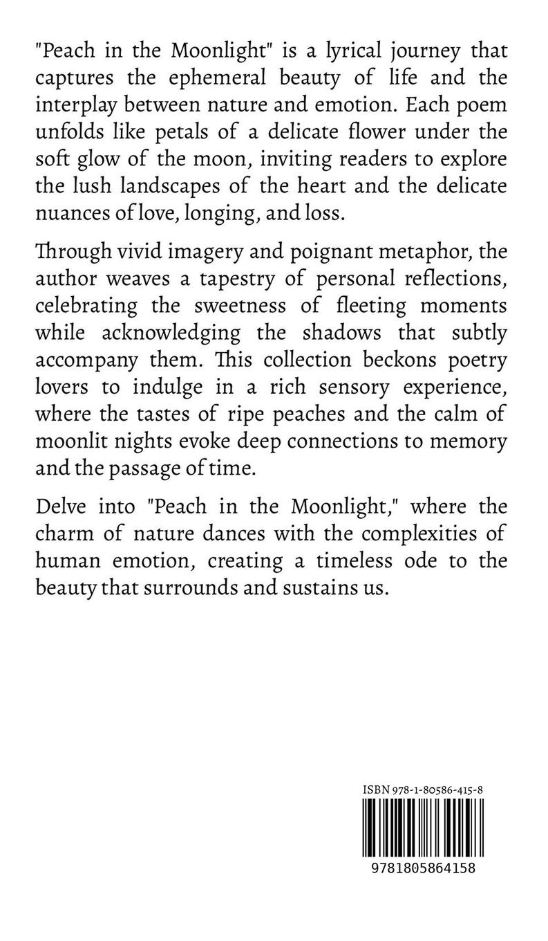 Rückseitencover Peach in the Moonlight