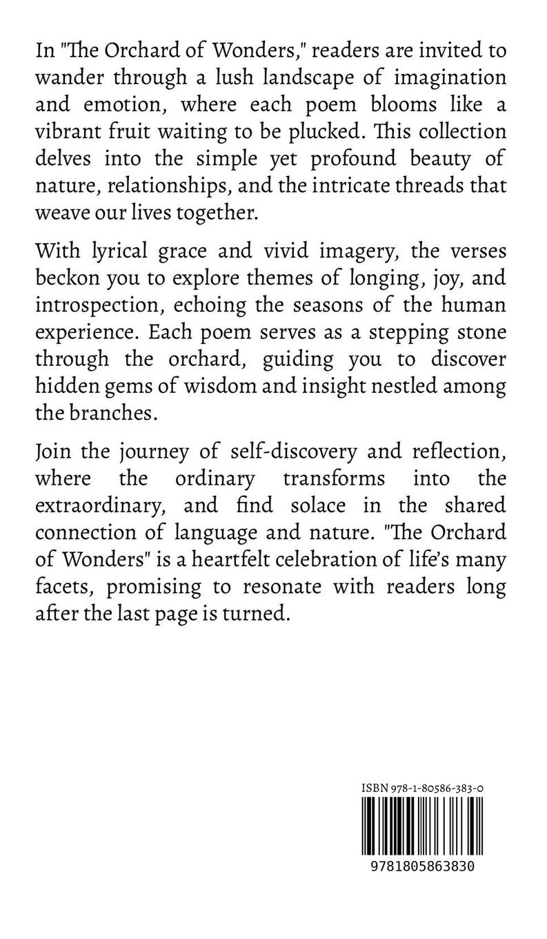 Rückseitencover The Orchard of Wonders